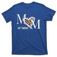 Mom Of Twins Who Loves Leopard Print Gift T-Shirt