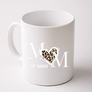 Mom Of Twins Who Loves Leopard Print Gift Coffee Mug