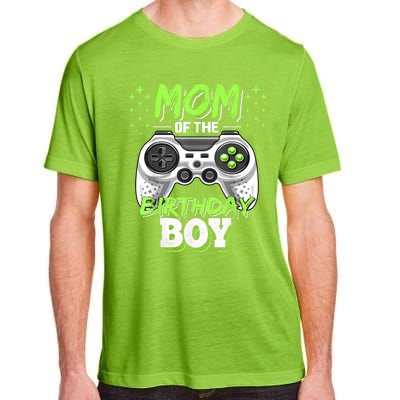 Mom Of The Birthday Boy Matching Video Gamer Birthday Party Adult ChromaSoft Performance T-Shirt