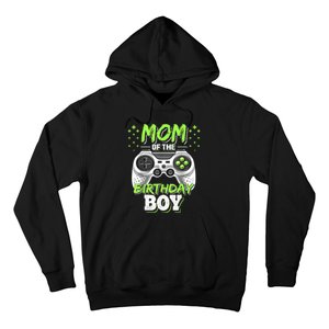 Mom Of The Birthday Boy Matching Video Gamer Birthday Party Hoodie