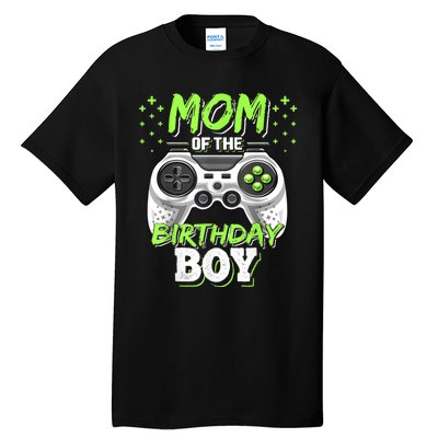 Mom Of The Birthday Boy Matching Video Gamer Birthday Party Tall T-Shirt