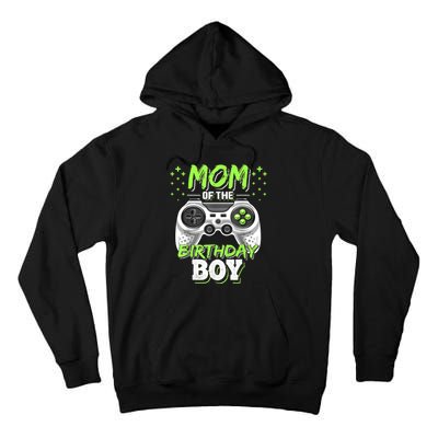 Mom Of The Birthday Boy Matching Video Gamer Birthday Party Tall Hoodie