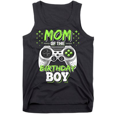 Mom Of The Birthday Boy Matching Video Gamer Birthday Party Tank Top