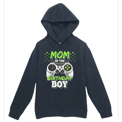 Mom Of The Birthday Boy Matching Video Gamer Birthday Party Urban Pullover Hoodie