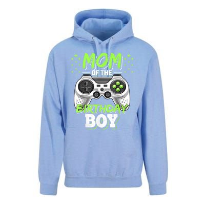 Mom Of The Birthday Boy Matching Video Gamer Birthday Party Unisex Surf Hoodie