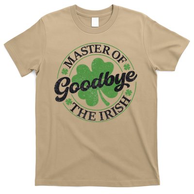 Master Of The Irish Exit Goodbye Lucky St Patricks Day T-Shirt