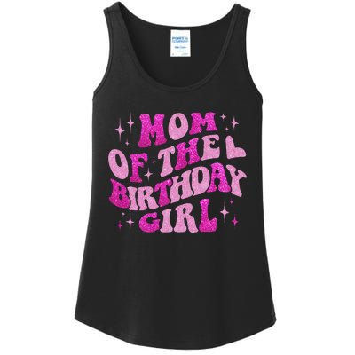 Mom Of The Birthday Girl Birthday Family Matching Bday Ladies Essential Tank