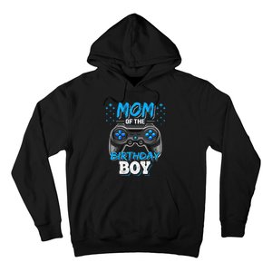 Mom Of The Birthday Boy Matching Video Gamer Birthday Party Hoodie