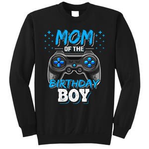 Mom Of The Birthday Boy Matching Video Gamer Birthday Party Sweatshirt