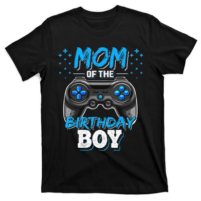 Mom Of The Birthday Boy Matching Video Gamer Birthday Party T-Shirt