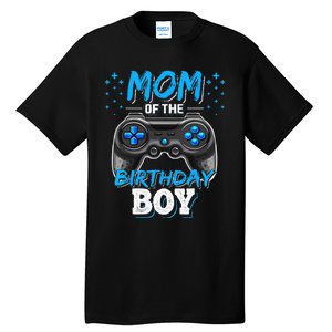 Mom Of The Birthday Boy Matching Video Gamer Birthday Party Tall T-Shirt