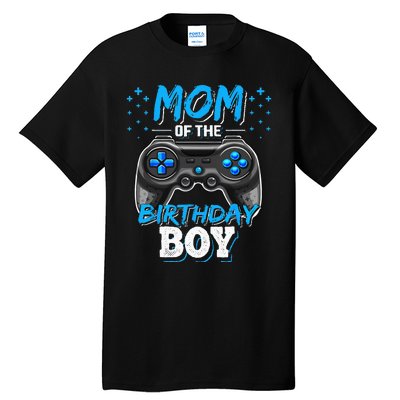 Mom Of The Birthday Boy Matching Video Gamer Birthday Party Tall T-Shirt