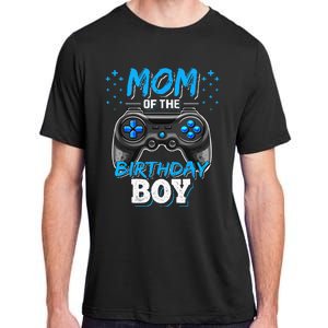 Mom Of The Birthday Boy Matching Video Gamer Birthday Party Adult ChromaSoft Performance T-Shirt