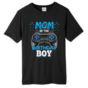 Mom Of The Birthday Boy Matching Video Gamer Birthday Party Tall Fusion ChromaSoft Performance T-Shirt