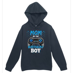 Mom Of The Birthday Boy Matching Video Gamer Birthday Party Urban Pullover Hoodie