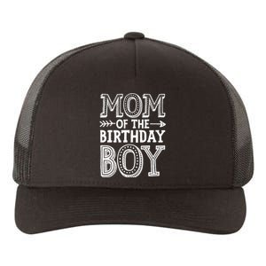 Mom of the Birthday Boy Funny Mother Mama Family Matching Yupoong Adult 5-Panel Trucker Hat