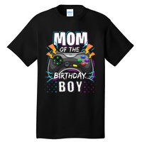 Mom Of The Birthday Boy Matching Video Gamer Birthday Party Tall T-Shirt