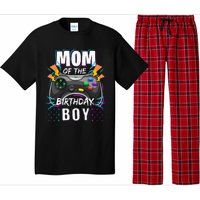 Mom Of The Birthday Boy Matching Video Gamer Birthday Party Pajama Set