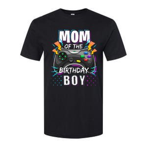 Mom Of The Birthday Boy Matching Video Gamer Birthday Party Softstyle CVC T-Shirt