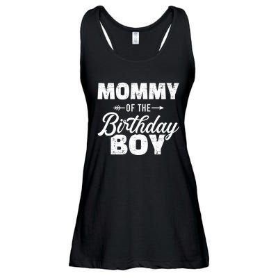 Mommy Of The Birthday, Matching Family For Mom Ladies Essential Flowy Tank