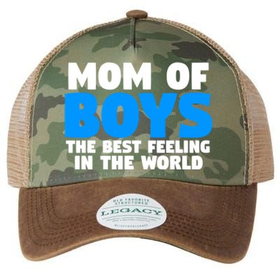 Mom Of The Best Feeling In The World Family Funny Gift Legacy Tie Dye Trucker Hat