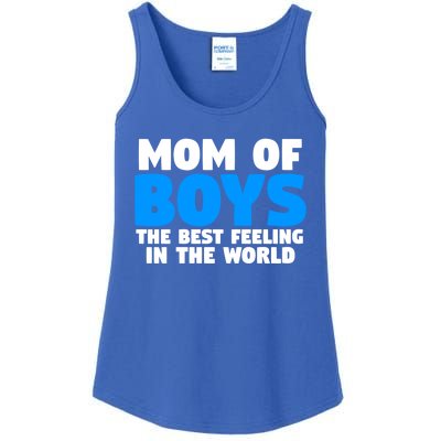 Mom Of The Best Feeling In The World Family Funny Gift Ladies Essential Tank