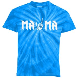 Mama Of The Bad Two the Bone Birthday 2 Years Old Birthday Kids Tie-Dye T-Shirt