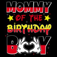 Mommy Of The Birthday Boy Cute Mom Gift Bucket Hat
