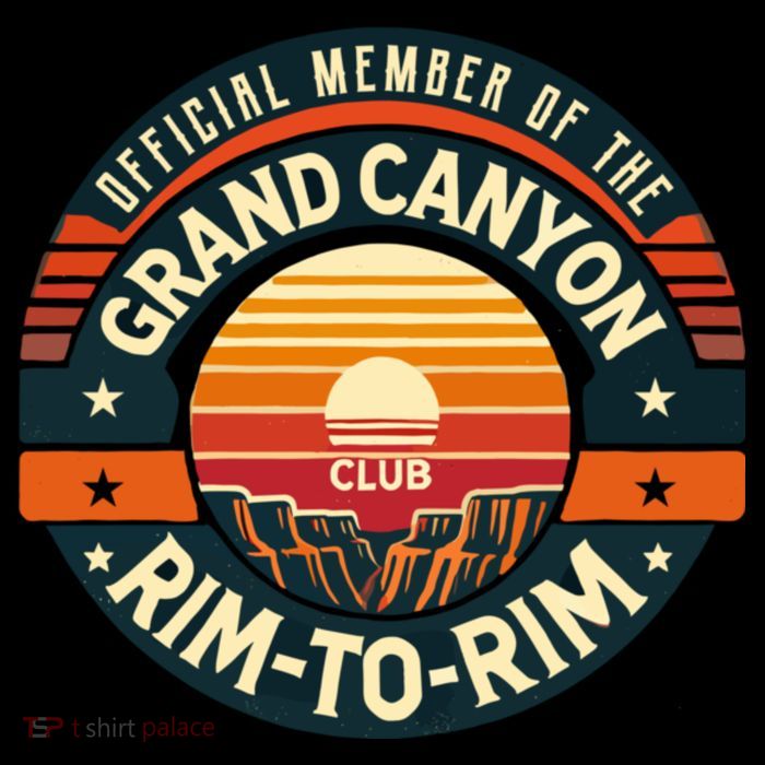 Member Of The Grand Canyon Rimtorim Club Premium T-Shirt