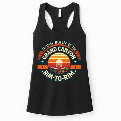 Member Of The Grand Canyon Rimtorim Club Womens Tank Top