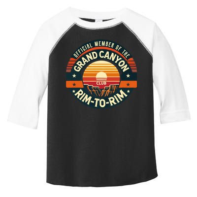 Member Of The Grand Canyon Rimtorim Club Toddler Fine Jersey T-Shirt