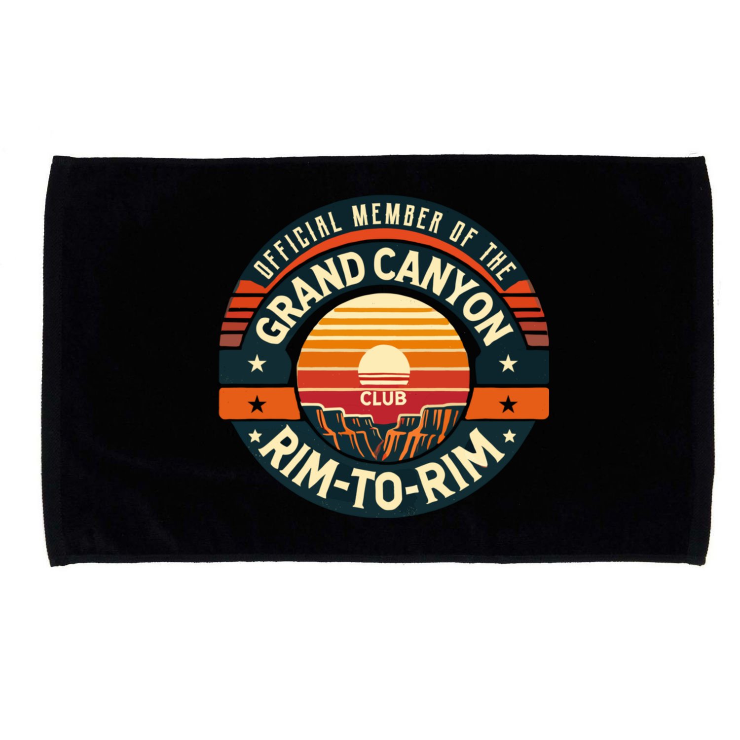 Member Of The Grand Canyon Rimtorim Club Microfiber Hand Towel