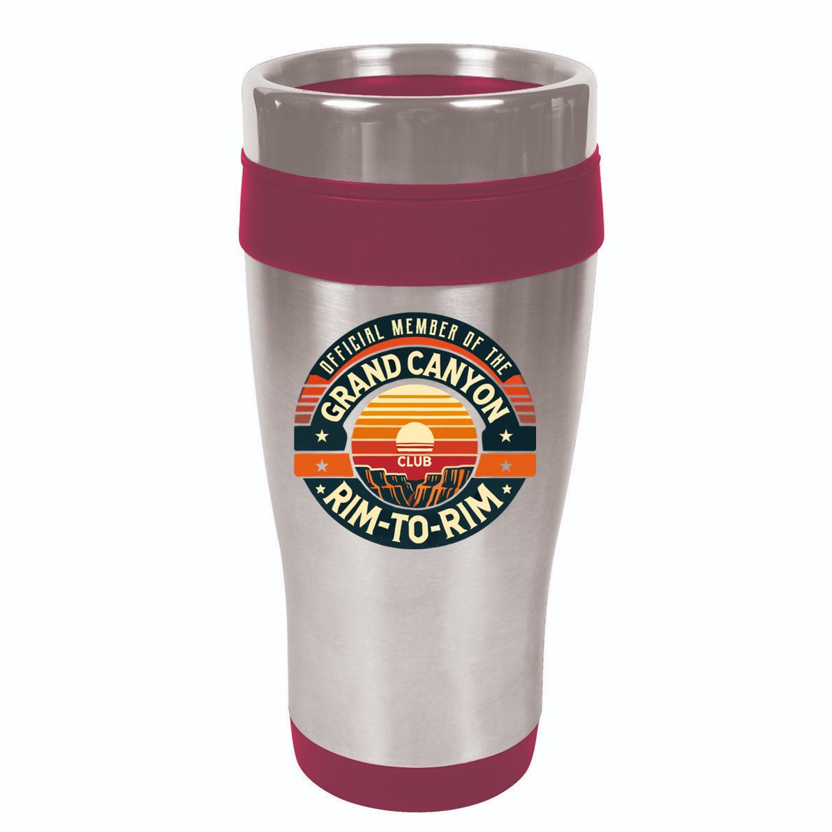 Member Of The Grand Canyon Rimtorim Club 16oz Travel Tumbler