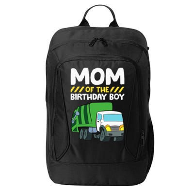 Mom Of The Birthday Boy Garbage Truck Birthday Party City Backpack