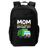 Mom Of The Birthday Boy Garbage Truck Birthday Party Daily Commute Backpack