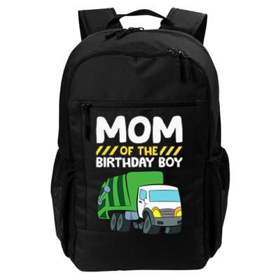 Mom Of The Birthday Boy Garbage Truck Birthday Party Daily Commute Backpack