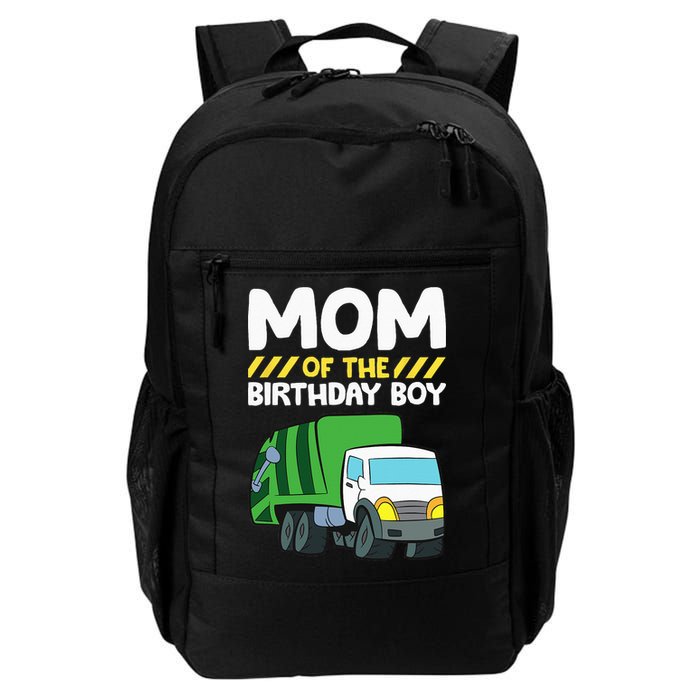 Mom Of The Birthday Boy Garbage Truck Birthday Party Daily Commute Backpack