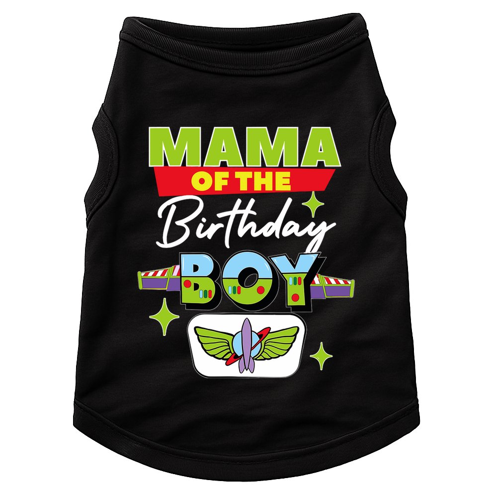 Mama Of The Birthday Boy Toy Funny Story Family Doggie Tank