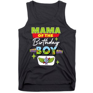 Mama Of The Birthday Boy Toy Funny Story Family Tank Top