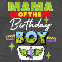 Mama Of The Birthday Boy Toy Funny Story Family Vector Backpack