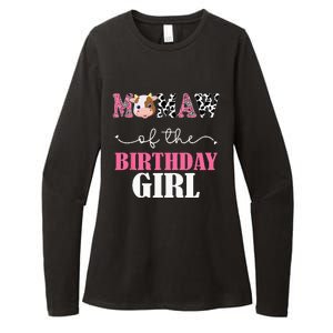 Mamaw Of The Birthday For Girl Cow Farm 1st Birthday Cow Womens CVC Long Sleeve Shirt