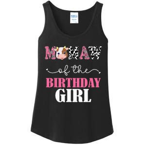 Mamaw Of The Birthday For Girl Cow Farm 1st Birthday Cow Ladies Essential Tank