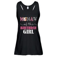 Mamaw Of The Birthday For Girl Cow Farm 1st Birthday Cow Ladies Essential Flowy Tank