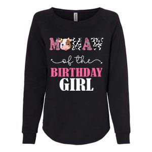 Mamaw Of The Birthday For Girl Cow Farm 1st Birthday Cow Womens California Wash Sweatshirt