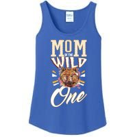 Mom Of The Wild One Mama Of The Wild One 1th Birthday Gift Ladies Essential Tank