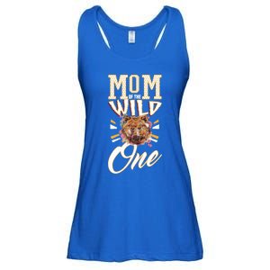 Mom Of The Wild One Mama Of The Wild One 1th Birthday Gift Ladies Essential Flowy Tank