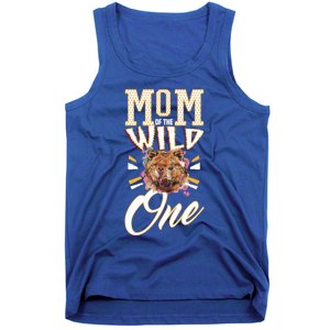 Mom Of The Wild One Mama Of The Wild One 1th Birthday Gift Tank Top