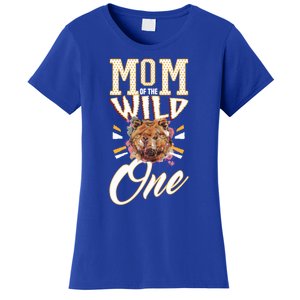 Mom Of The Wild One Mama Of The Wild One 1th Birthday Gift Women's T-Shirt