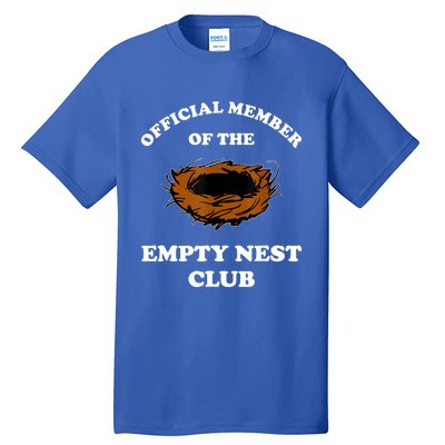 Member Of The Empty Nest Club Funny Empty Nester Tall T-Shirt