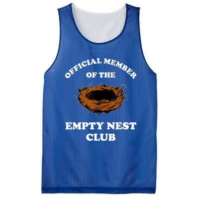 Member Of The Empty Nest Club Funny Empty Nester Mesh Reversible Basketball Jersey Tank